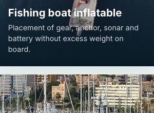 Mini-yacht in marina